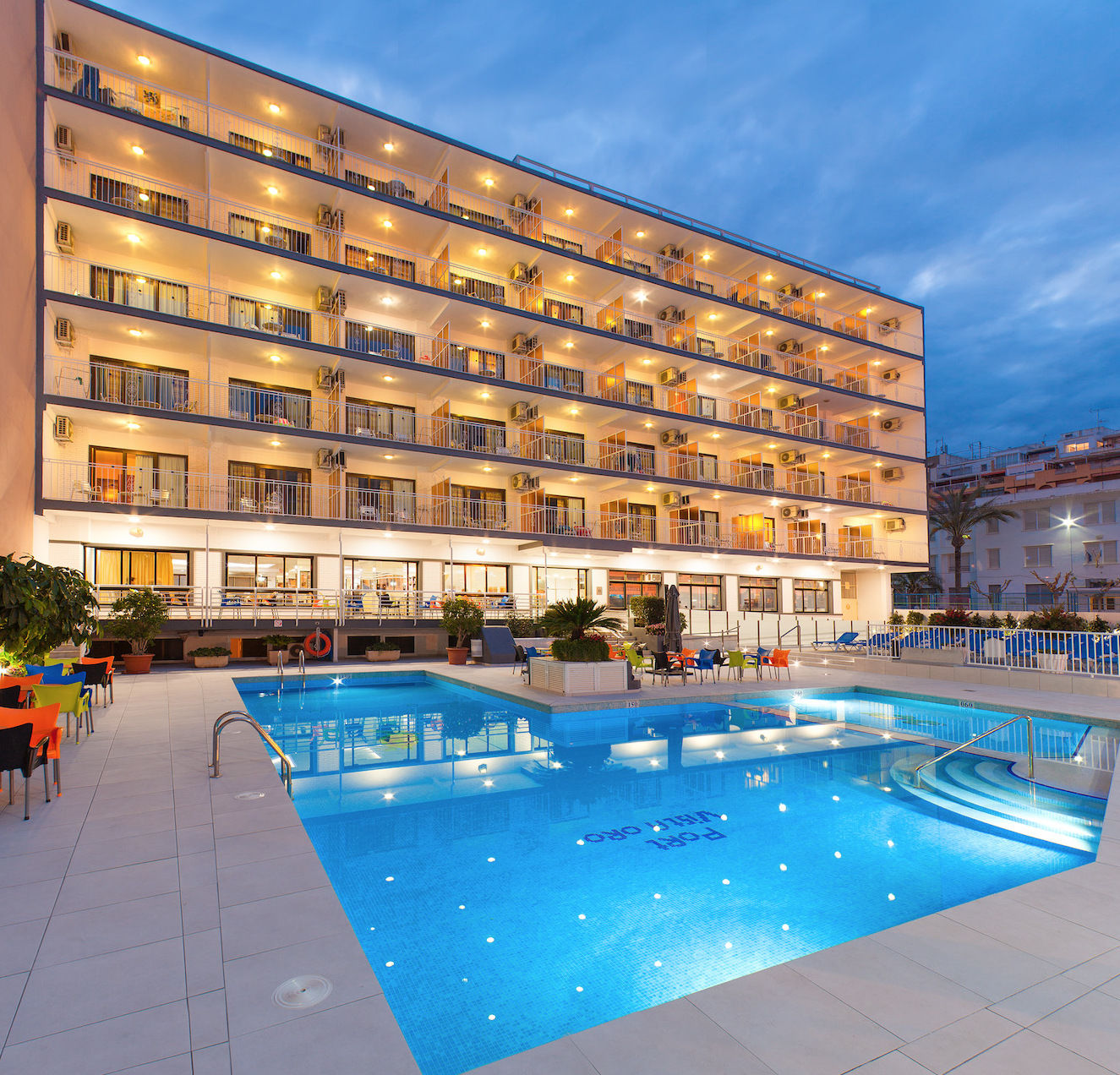 Port Vista Oro Hotel Benidorm Exterior photo